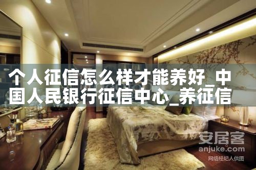 个人征信怎么样才能养好|养征信|债务重组