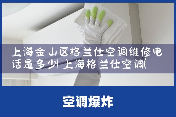 上海金山区格兰仕空调维修电话是多少|同城上门服务